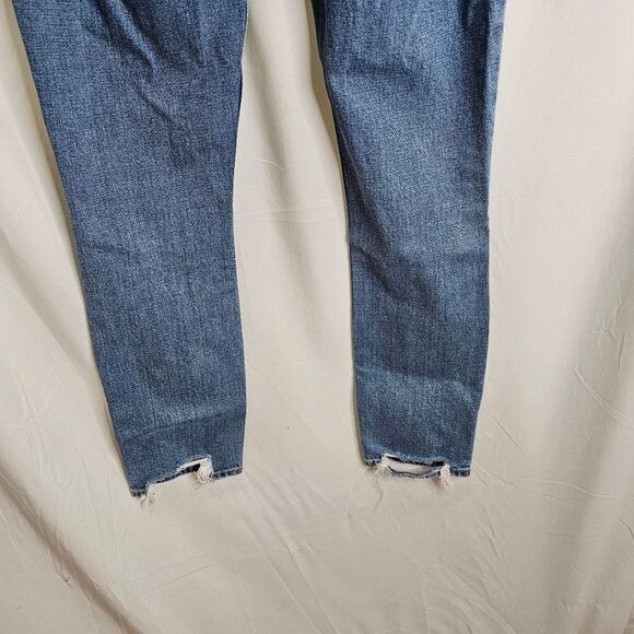 Abercrombie & Fitch The Skinny High Rise Curve Love Jeans Size 24/00 - Picture 10 of 14
